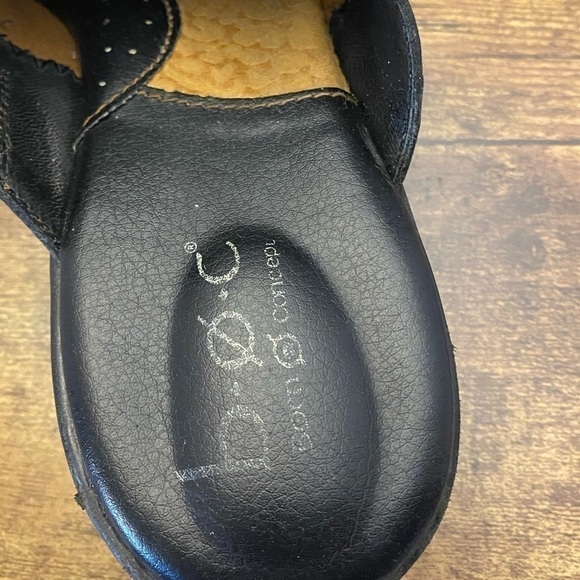 4 for $20 SALE! B.o.c Elsbury Leather Tassel Clogs, Black, Size 10M - Picture 5 of 13